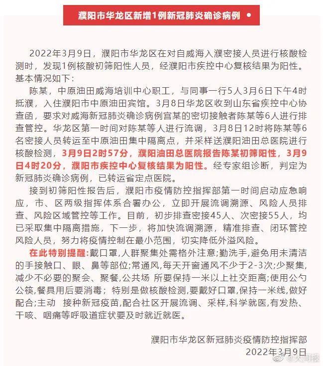 【濮阳疫情最新/濮阳疫情最新情况】-第1张图片 【濮阳疫情最新/濮阳疫情最新情况】-第1张图片