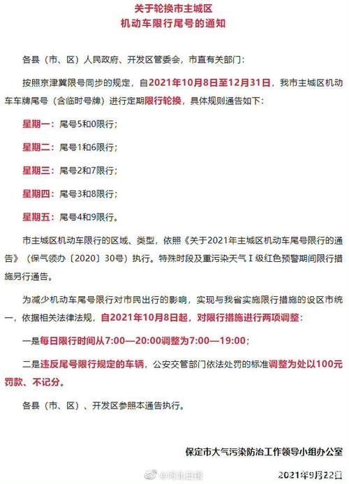 保定限行处罚扣分吗/保定限行还扣分吗-第2张图片 保定限行处罚扣分吗/保定限行还扣分吗-第2张图片