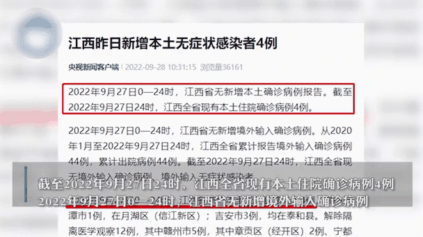 江西最新疫情,江西最新疫情防控政策-第6张图片 江西最新疫情,江西最新疫情防控政策-第6张图片