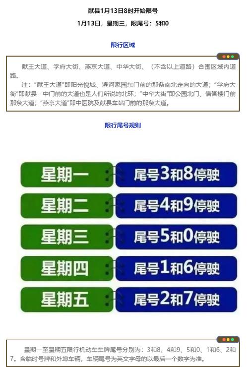关于“沧州献县限号吗”你不知道的事-第6张图片 关于“沧州献县限号吗”你不知道的事-第6张图片