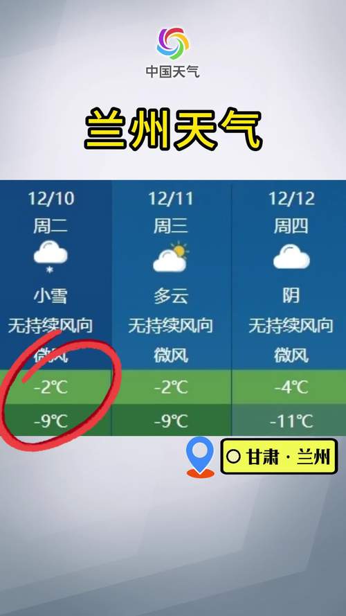 兰州天气预报，兰州天气预报15天准确天气查询-第7张图片